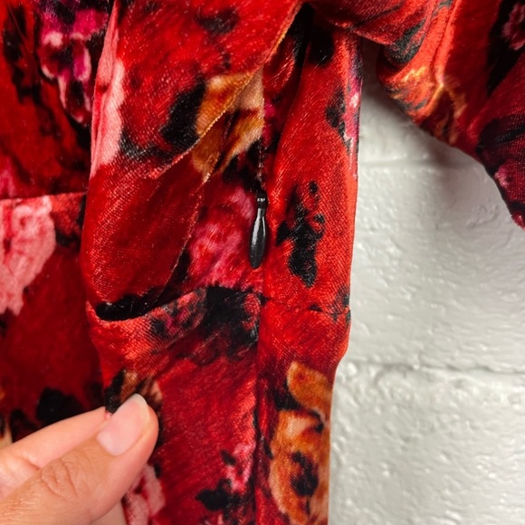 NWT Johnny Was Alanis Velvet Maxi Dress - Picture 7 of 10